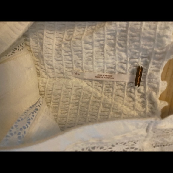 Free People “on my mind” lace top - Picture 4 of 6